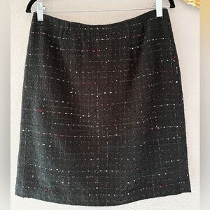 Vintage Harris Wallace New‎ York Tweed Skirt Size 8